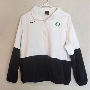 Women's Nike Oregon Ducks Half Zip Up Jacket Size 2X